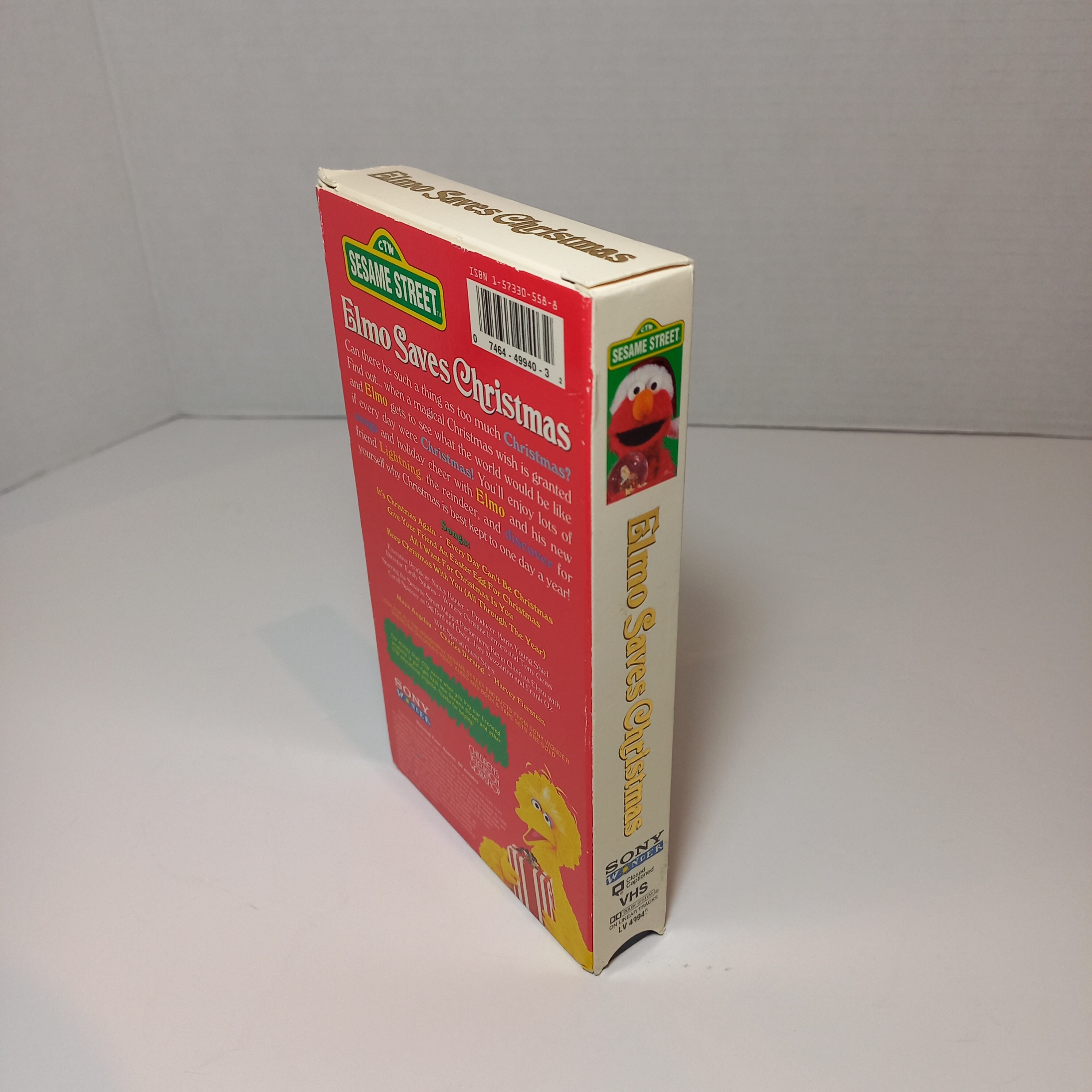 Opening to elmo and the saves christmas 1996 vhs