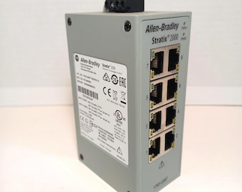 Allen-Bradley Stratix 2000 8 Ports Unmanaged Switch - 1783-US8T. USED No Box. Fast tracked shipping. Thank you.