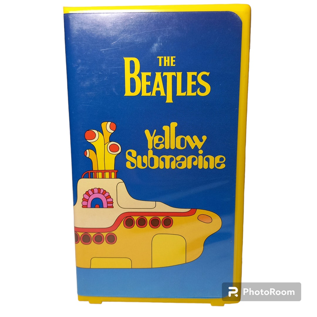 The Beatles Yellow Submarine VHS 1968/1999 Etsy