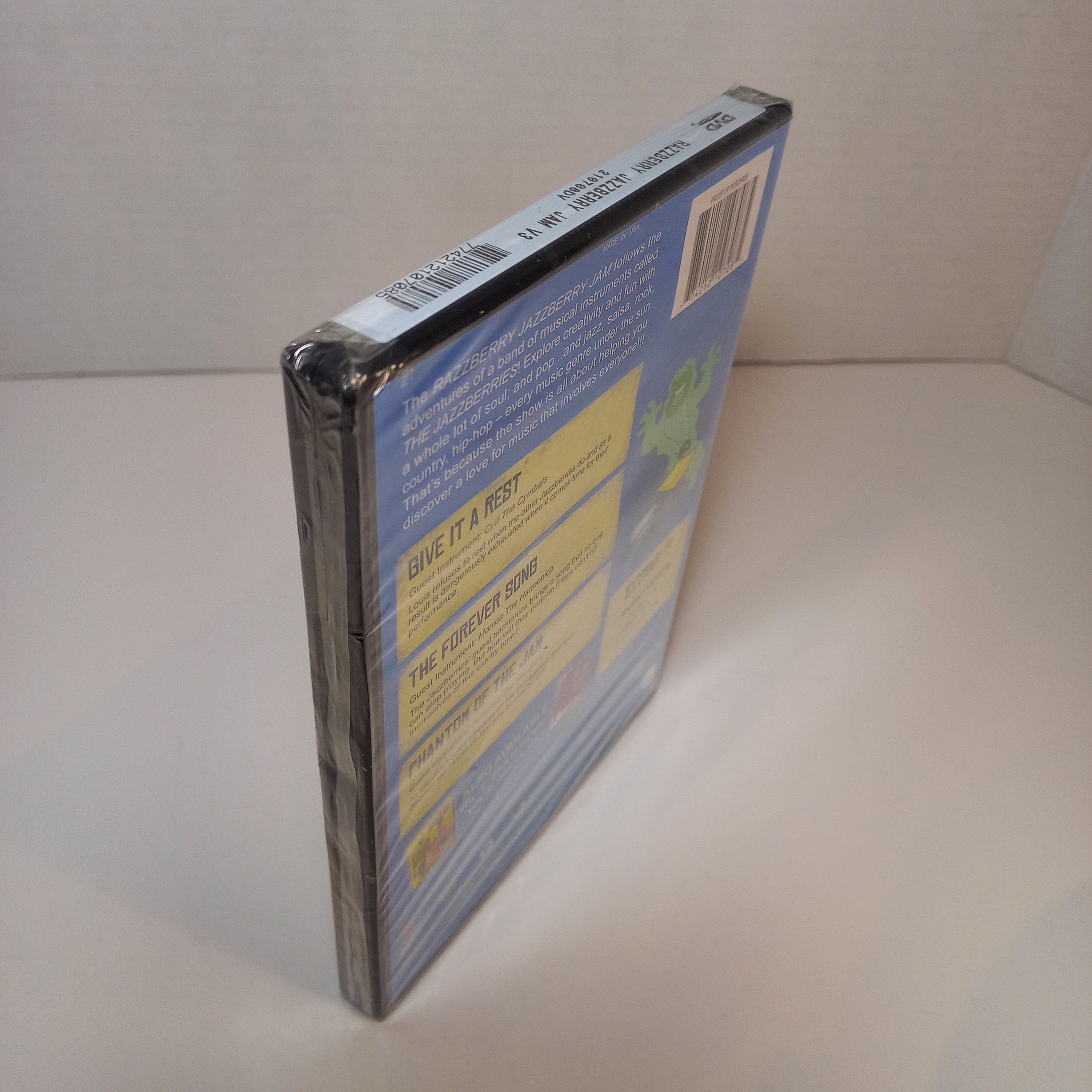 Razzberry Jazzbery Jam Volume 3 (DVD) New Sealed. Rare Kids Music