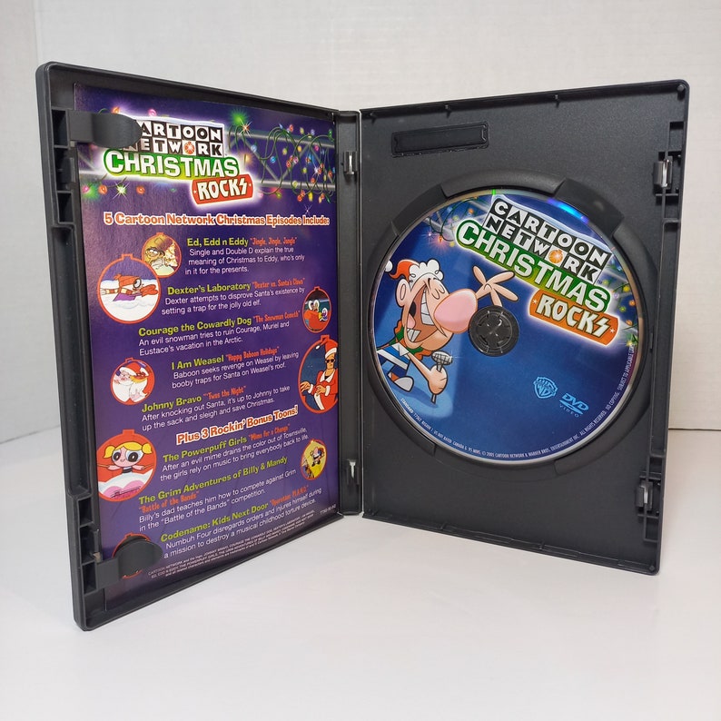 Cartoon Network Christmas Christmas Rocks DVD 2005 Perfect Etsy