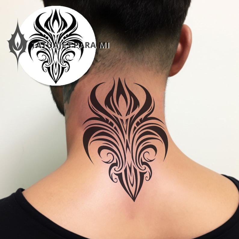Cuatro tatuajes de diseo tribal, tatoos chidos. - Etsy Espaa