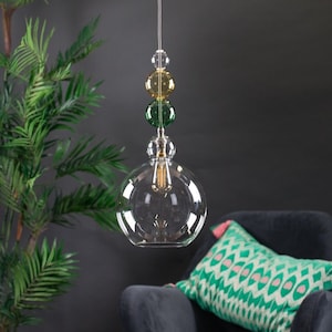 Handcrafted Glass Lighting Fixtures: Personalized Home Décor - Custom Glass Ceiling Fixture