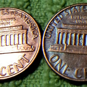 Lincoln Penny Mint Mark 1979 et Lincoln Penny Mint Mark 1979 FG