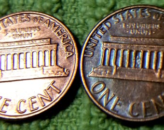 1979 Lincoln Penny No Mint Mark and 1979 Lincoln Penny Mint Mark FG