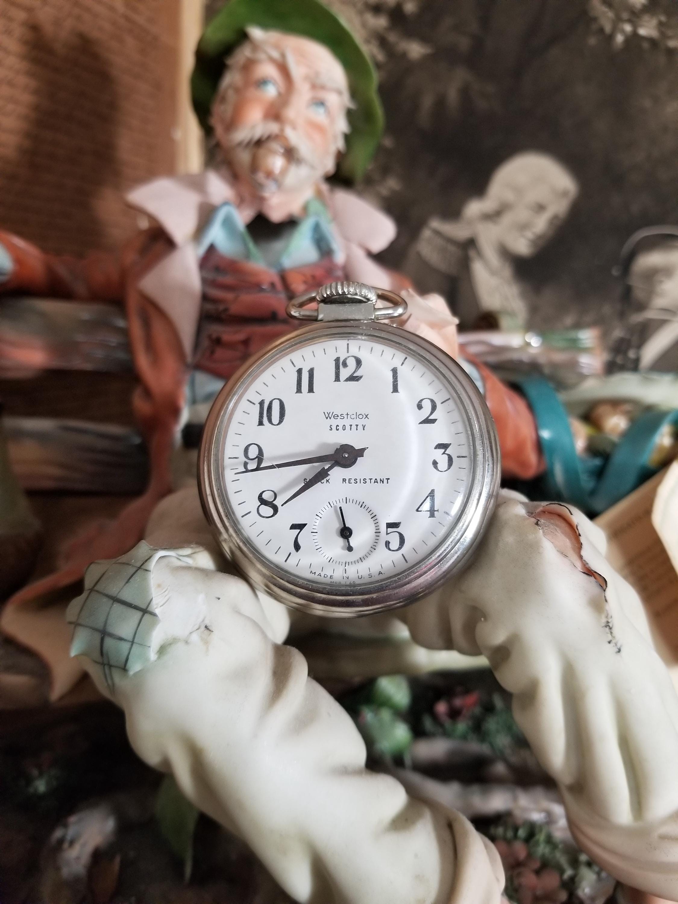 Westclox scotty pocket watch - Etsy 日本