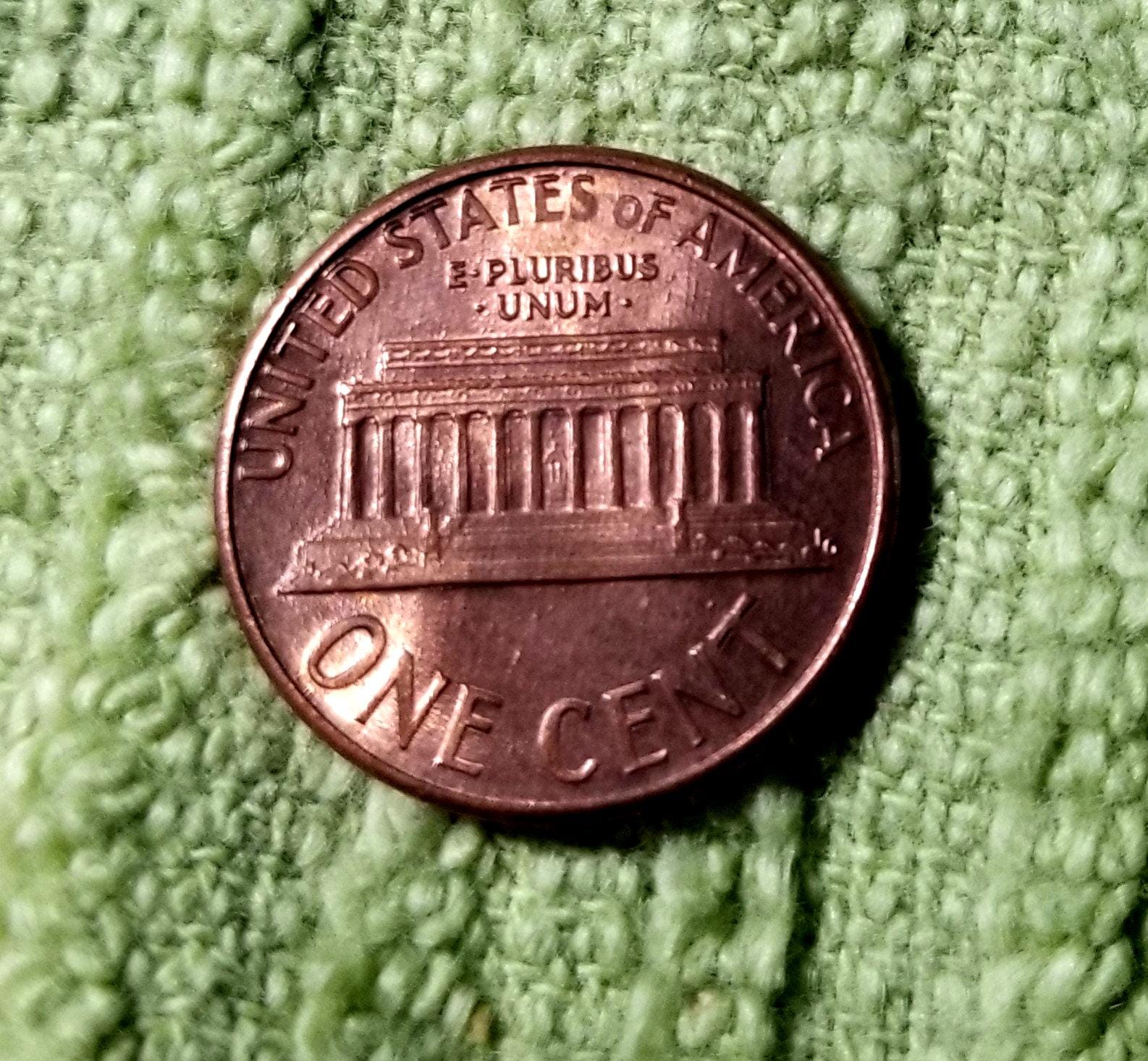 米国 1 セント硬貨 1988 D デンバー記念およびリンカーン セント。(二