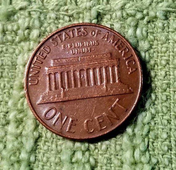 1968年 アメリカ合衆国 1セント硬貨 Dミント リンカーン記念館 1 セント 1968-D (R の文字に誤り) - Etsy 日本