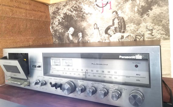 Panasonic SE-4608 Am/fm/cassette Compact Combo Stereo. Sold for