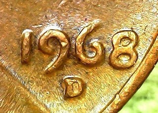 リンカーン記念館 1 セント 1968-D (R の文字に誤り) - Etsy 日本