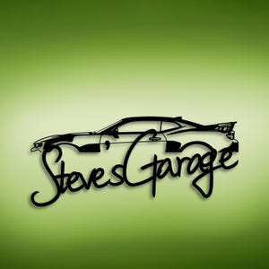 ZL 1 Cars Custom Sign / Personalized Cars Decor / Custom Cars Gift / Man Cave Gift / Christmas Gift