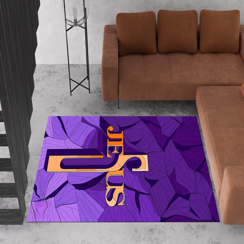 Jesus Christ Rug,jesus Decor Carpet,antique Christian Carpet,church