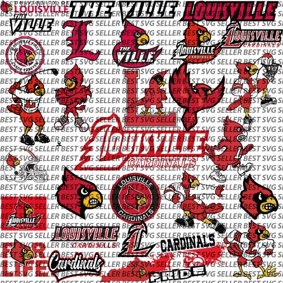 Louisville Cardinals-svg Cut File 