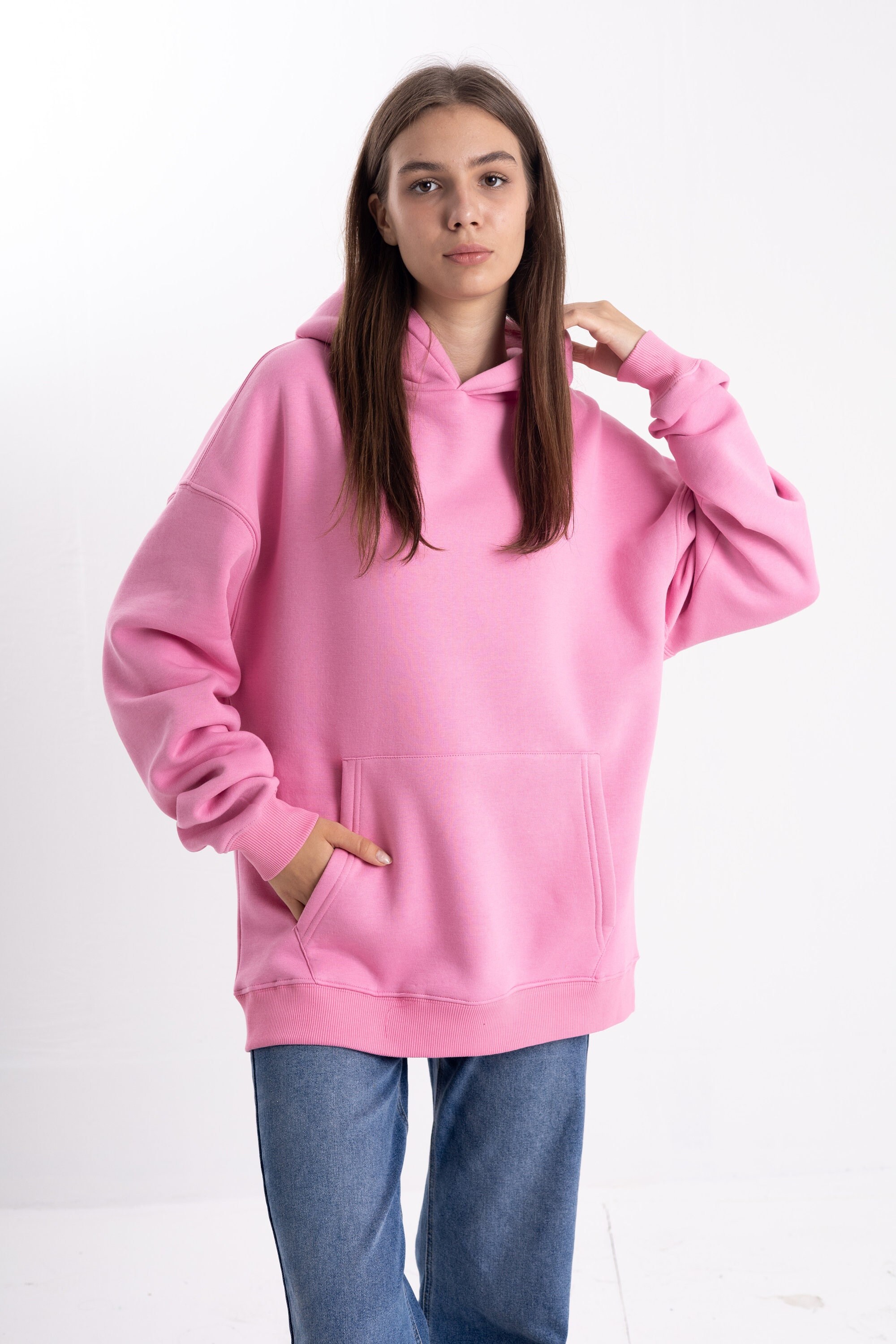 Light pink cheap nasa hoodie