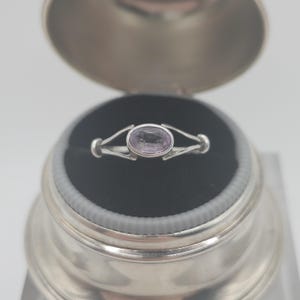 Sterling Silver Amethyst Ring