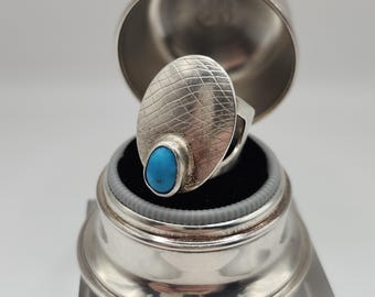 Sterling Silver Turquoise Ring