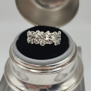 Sterling Silver Flower Ring
