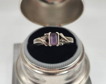 Sterling Silver Amethyst Ring