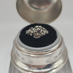 Sterling Silver Flower Ring