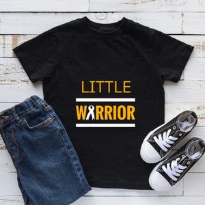 Childhood Cancer Tshirt, Kids Cancer Tshirt, Gift for Child with Cancer, Pediatric Cancer Survivor Tshirt, Gift for Cancer Patient, Survivor