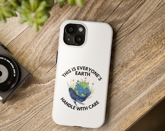 Eco-Friendly Phone Cases, Tough Phone Cover, Save the Planet Case, Sustainable Phone Protector, Biodegradable Phone Shell