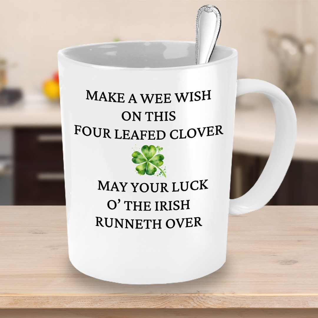 Ireland Items Irish Blessing Coffee Mug, St. Patricks Day Gifts for Women, Men, Kids ...