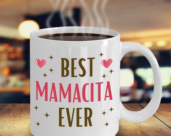 Mamacita Kaffeetasse, Geschenke für beste Mamacita, beste spanische Mutter, lustige Mamacita, kleine Mutter, heiße Mutter, Neuheit Tasse für Frauen