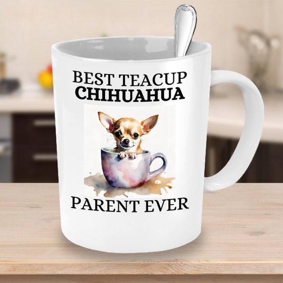 Chihuahua coffee mug hot sale