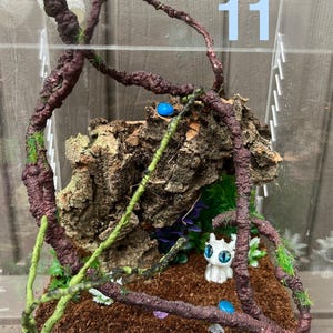 Jumping Spider Decoration Kit, vivarium decoration, Viv decor, jumping spider accessories, invertebrate,