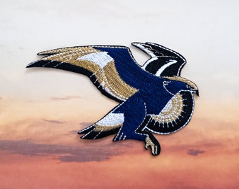 Golden Eagle Embroidered Patch