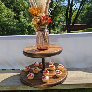 Wood Cake Stands/Cupcake Tiered Stands, Wedding/Event Decor