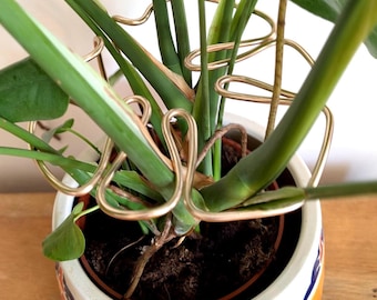 MEDIUM Monstera Shaped Plant Support - Variety of Colours - Houseplant Trellis - Plant Lover Gift