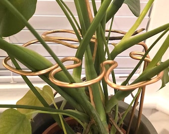 Soporte para plantas Monstera GRANDE - Variedad de colores - Enrejado para plantas de interior - Regalo para amantes de las plantas