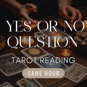 Ja of nee-vraag - dezelfde dag - tarotlezen - diepgaande tarotlezen - spiritueel advies