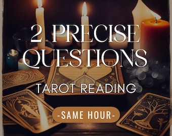 2 präzise Frage Tarot Legung - Same Hour - Finden Sie die Wahrheit