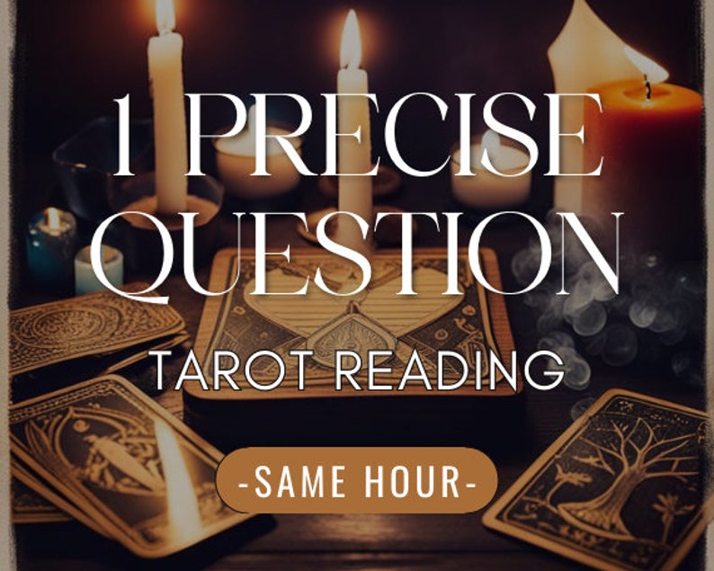 1 präzise Frage Tarot-Lesung Gleiche Stunde Finde die Wahrheit Vertiefte Tarot-Lesung Intuitive, genaue, spirituelle Beratung, Information Bild 1