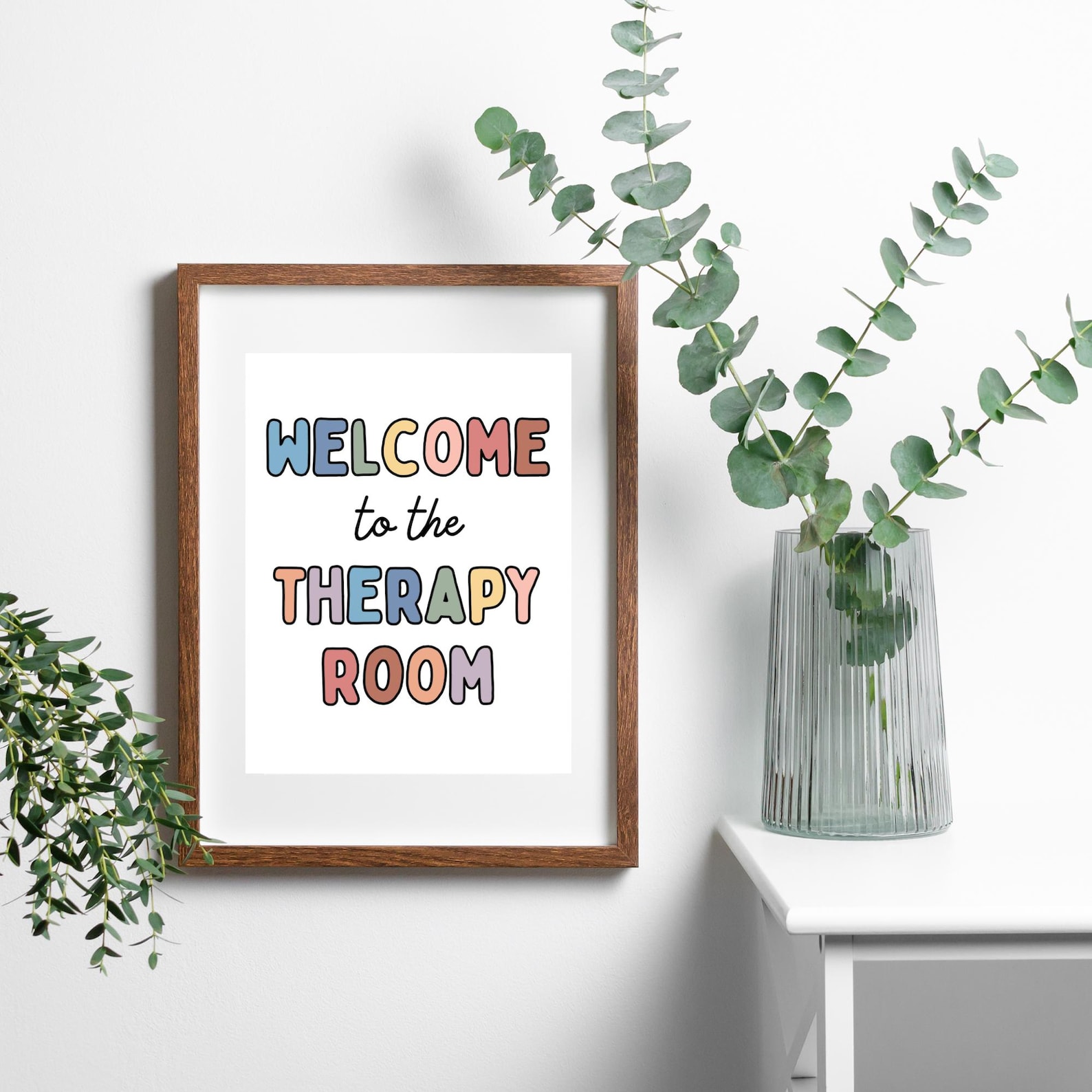 Welcome to the Therapy Room Poster, Speech Therapy Poster, SLP, Speech ...