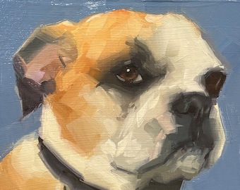 Pet Portrait Painting, Custom Pet Portraits in Oil of your Pet,  Custom Dog Portrait from photo, Pet Painting, Pet memorial, Pet Commissions