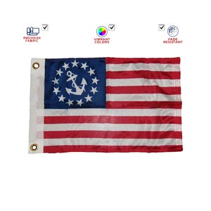 Flag Nautical Ensign Yacht Boat Flag**12x18
