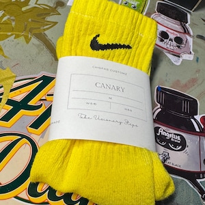 Nike Crew Socks “Canary”