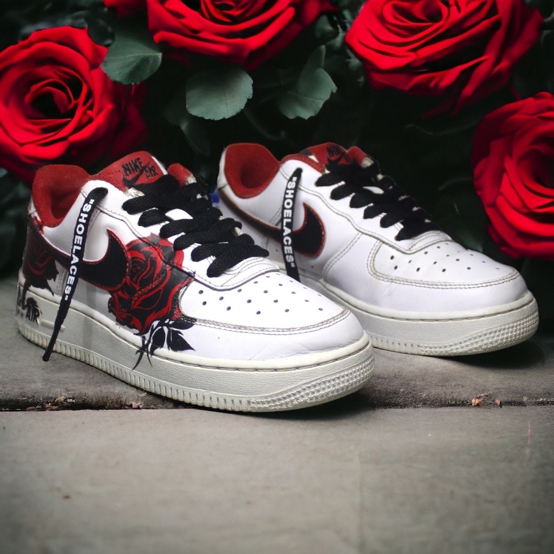 af1 with roses