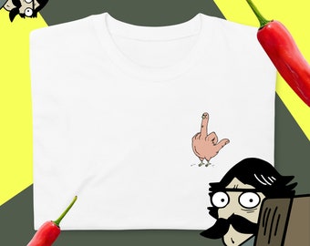 Vete a la mierda camisa, camiseta divertida F*ck you, camisa de dedo F*uck You, camiseta unisex de manga corta