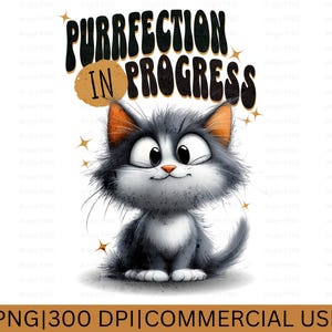 Lustige Katze PNG, Katze PNG, Katzen Clipart, Süße Katze PNG, Junk-Journal, lustiges Katzenzitat, Kätzchen Png, Design für Poster, Katzenliebhaber, Katzensublimation