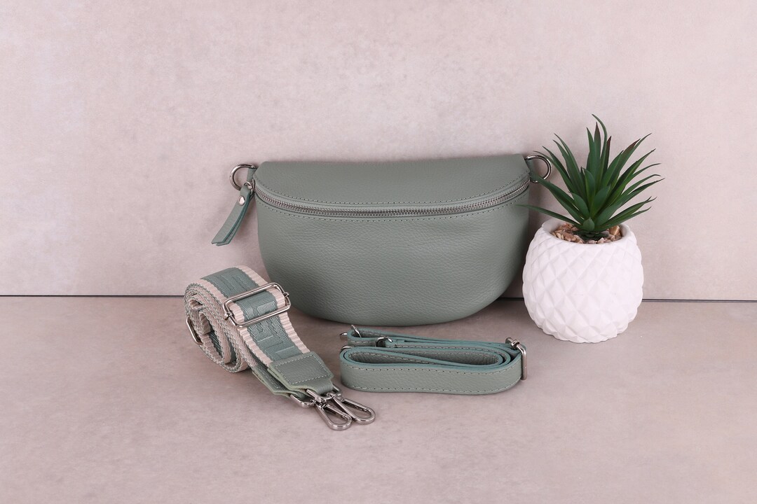 Mint Green Shoulder Bag, Mint Green Crossbody Bag, Fanny Pack for Women, Crossbody Sling Bag