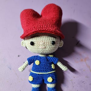 Bangtan BTS Taehyung bt21 tata tinytan inspired amigurumi doll