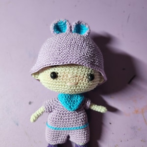Bangtan BTS JHOPE BT21 MANG tiny tan inspired amigurumi doll
