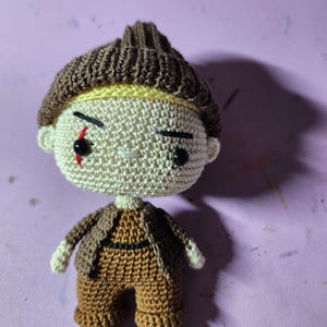 Bangtan BTS RM Yoongi shooky bt21 tinytan inspired amigurumi doll