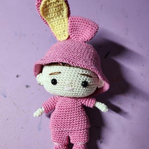 Bangtan BTS JUNGKOOK BT21 cooky tiny tan inspired amigurumi doll