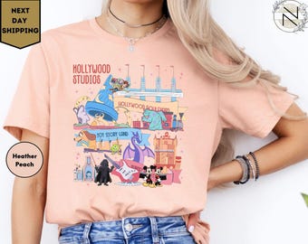 Retro Disney Hollywood Studios Shirt, Mickey and Friends Hollywood Tower, Disney Toy Story Shirt, Star Wars Shirt