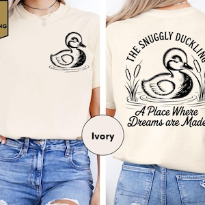 Comfort Colors The Snuggly Duckling Where Dreams Are Made T-Shirt, Disney Best Day Ever Tee, Disney Tangled T-shirt